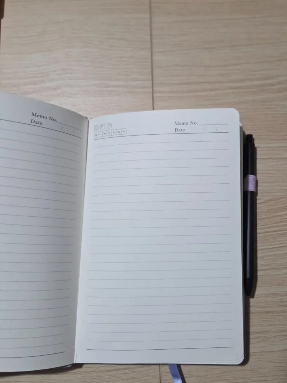 Personalized Line Journal notebook